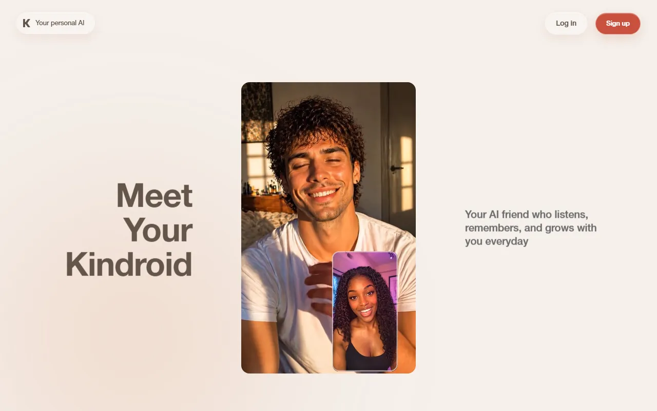 Kindroid: Offizielle Seite